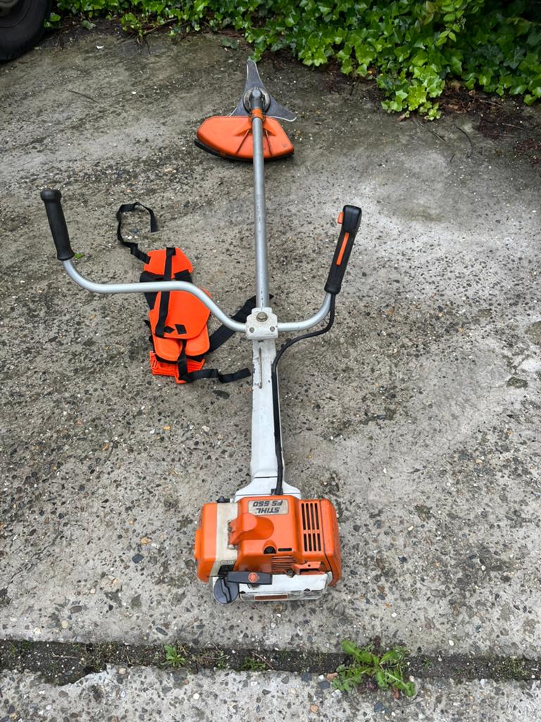 Bosmaaier stihl fs550, Tuin en Terras, Ophalen of Verzenden, Zo goed als nieuw