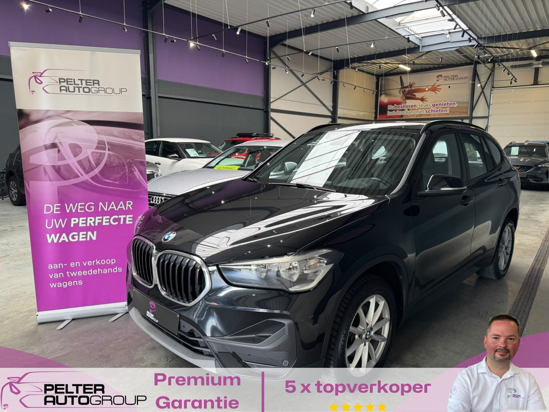 BMW X1 1.5d sDrive16d Leder GPS PDC Euro6d-ISC, Auto's, BMW, Parkeersensor, Bedrijf, 5 deurs, 3 cilinders