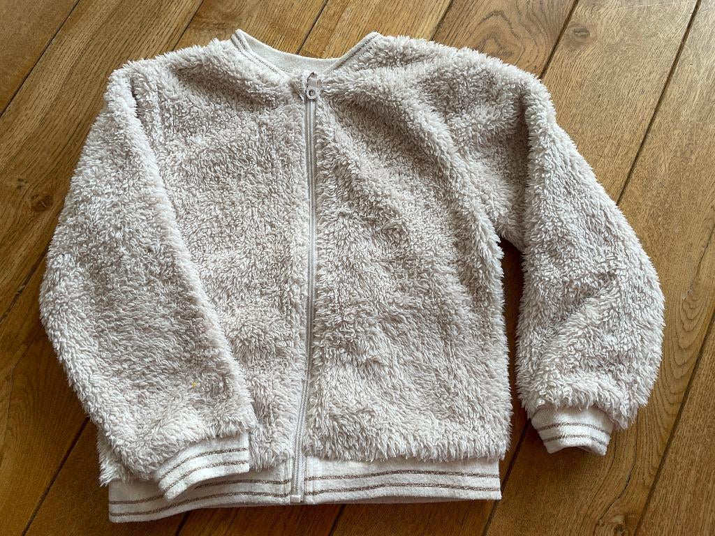 Veste zippée en polaire duveteuse, Verbaudet, Enlèvement ou Envoi, Pull ou Veste, Utilisé
