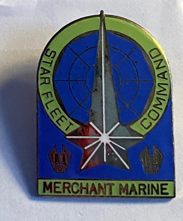 Pin's Collection Star Trek Starfleet Command Merchant Marine, Collections, Broches, Pins & Badges, Utilisé, Insigne ou Pin's, Autres sujets/thèmes