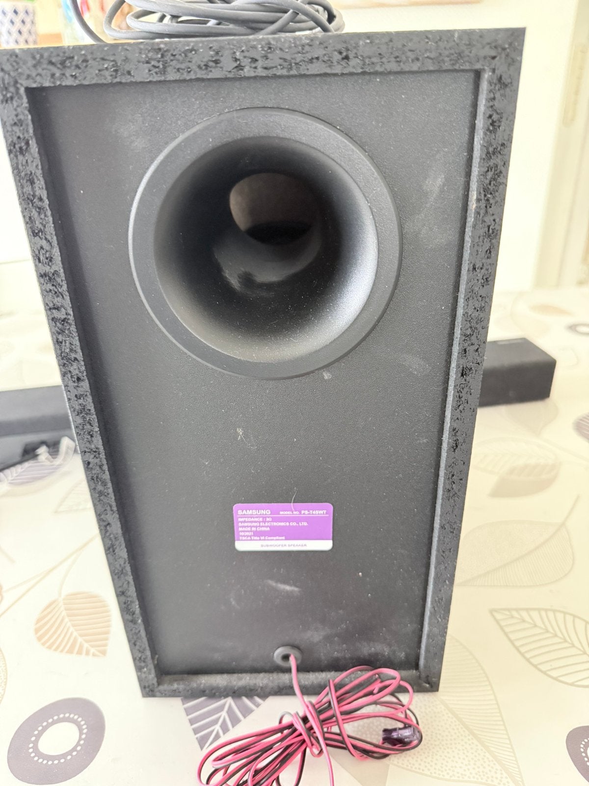 Samsung-soundbar, Audio, Tv en Foto, Ophalen of Verzenden, Zo goed als nieuw