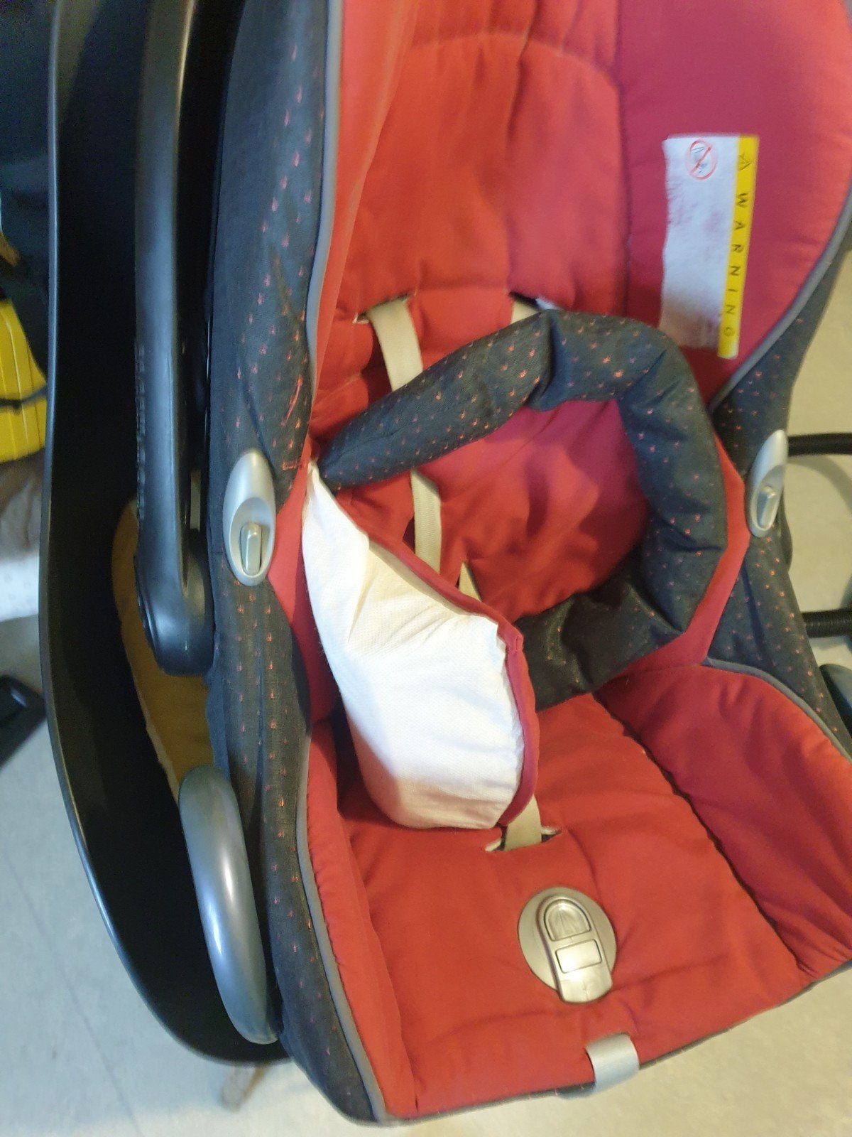 maxi cosi¹, Ophalen, Gebruikt