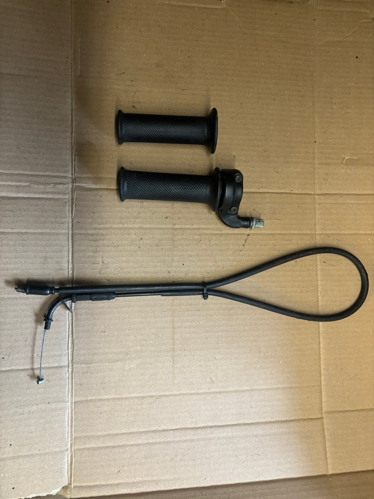 Poignée d’accélérateur + cable pour yamaha tzr 50 / mbk, Enlèvement ou Envoi
