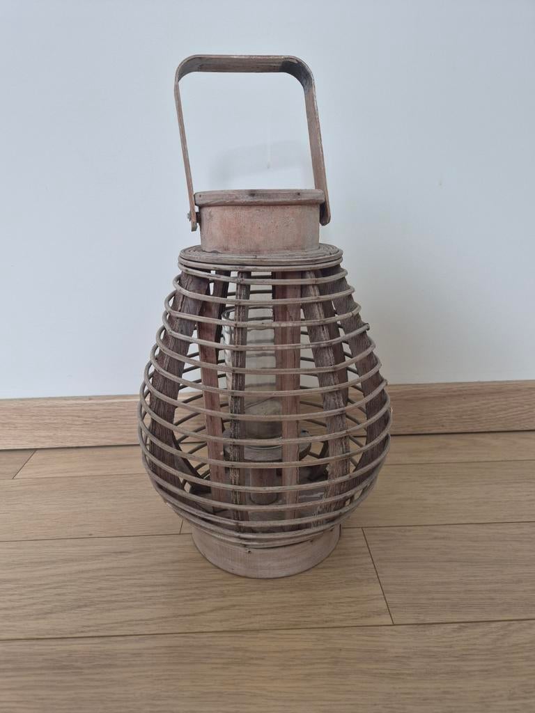 Windlicht 40cm, Huis en Inrichting, Woonaccessoires | Kandelaars en Kaarsen, Ophalen of Verzenden