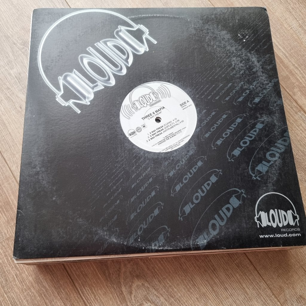 12" Three 6 Mafia – 2 Way Freak, CD & DVD, Vinyles Singles, 12 pouces, Enlèvement ou Envoi, 2000 - 2009, Utilisé