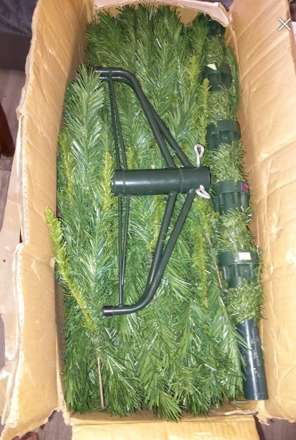 Kerstboom 1,5m, Enlèvement