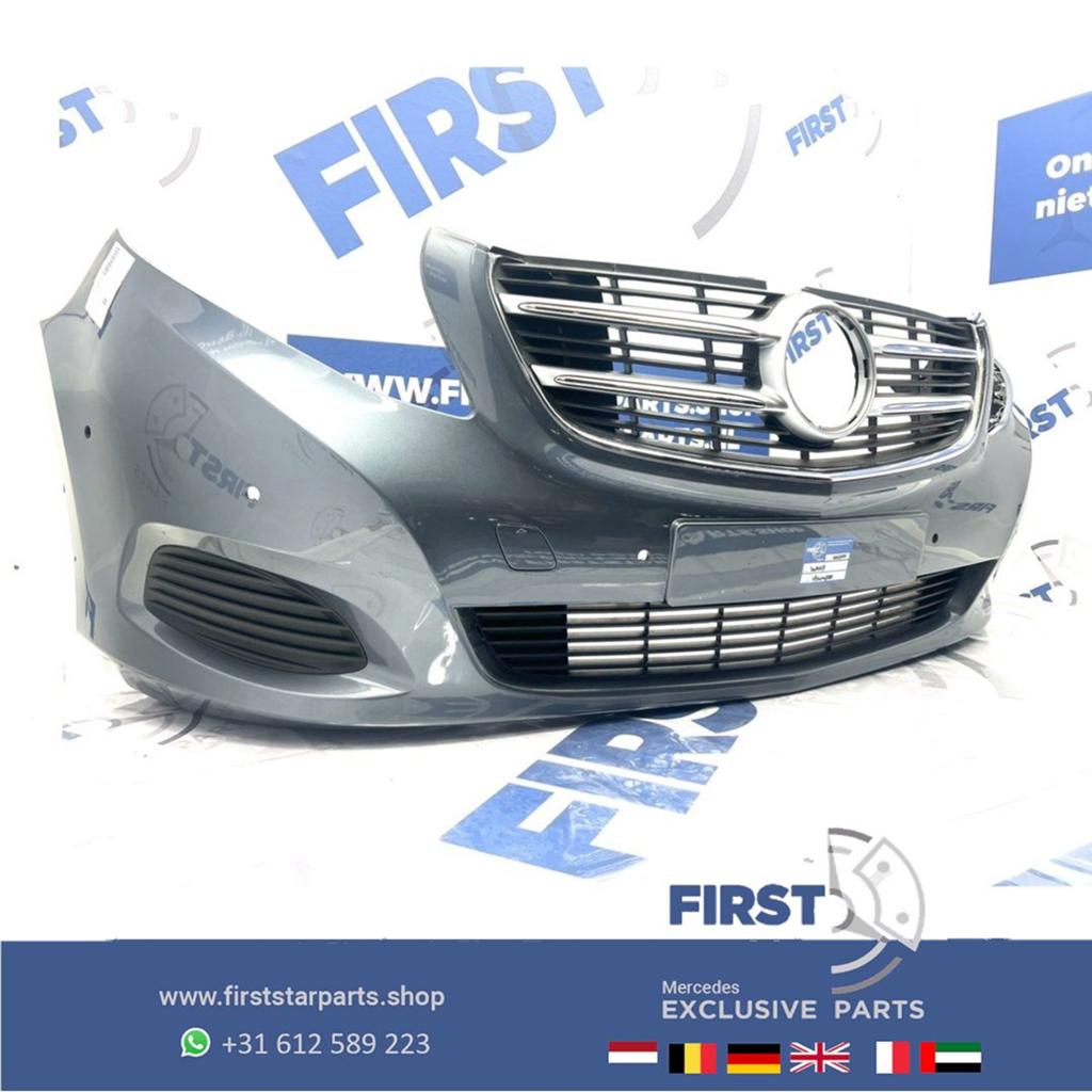 W447 BUMPER Mercedes V KLASSE / VITO VOORBUMPER COMPLEET ZWA, Auto-onderdelen, Gebruikt, -, Voor, Ophalen of Verzenden
