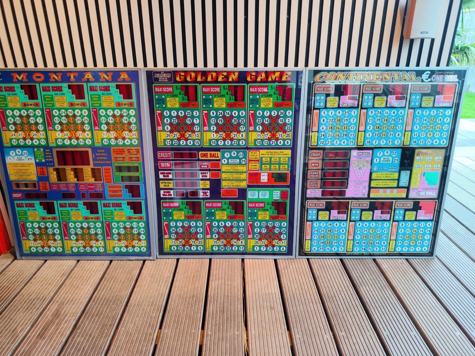 Trois vitres de Bingo., Enlèvement