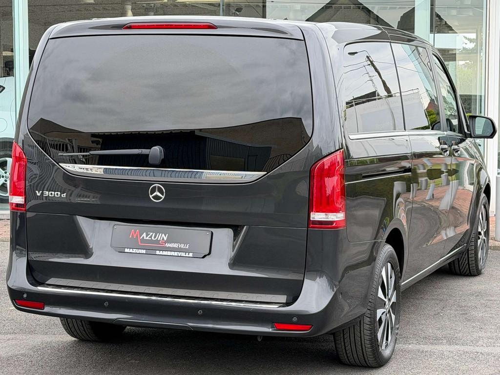 Mercedes-Benz V-Klasse 300 d LWB * 8 Pl. * Aut * Cuir * Cam, Auto's, Automaat, 174 kW, Gebruikt, 4 cilinders