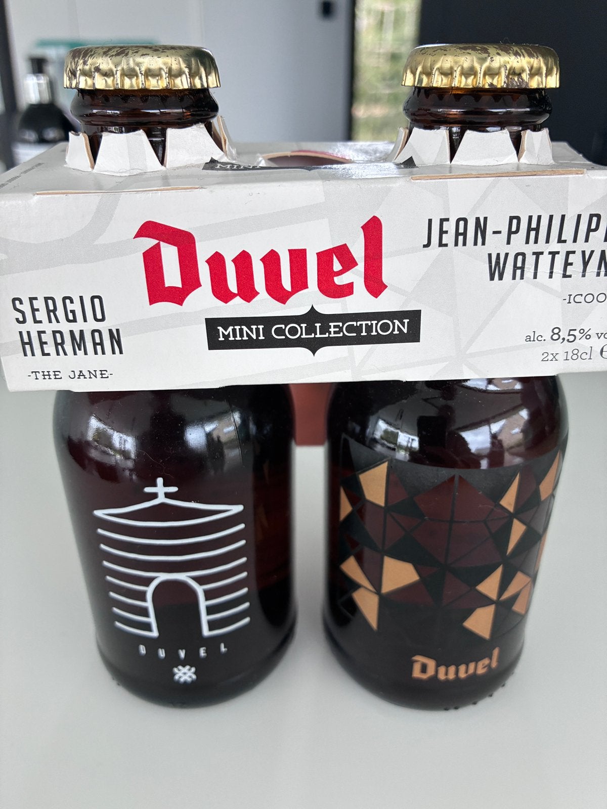 Mini duvel 6 stuks collectors item, Verzamelen, Ophalen, Zo goed als nieuw, Duvel