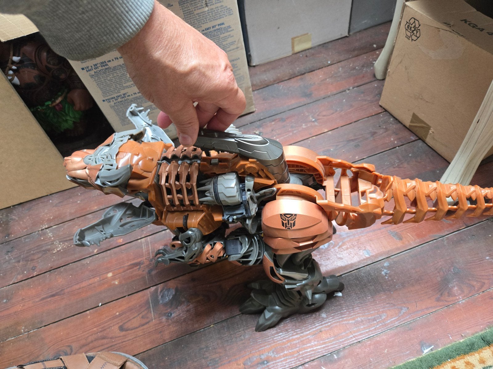 transformeur grand modèle de 60 cm de long, Collections, Enlèvement, Comme neuf