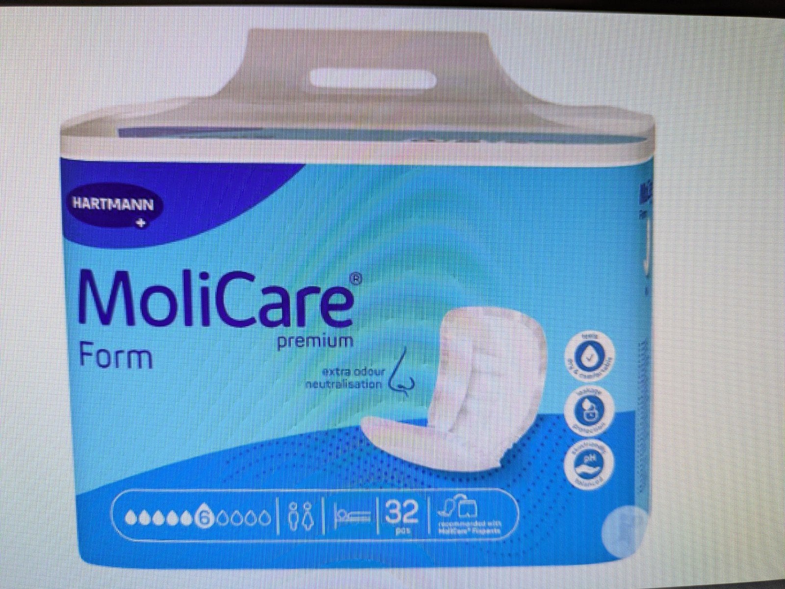 Unisex luiers MoliCare Premium Form 6D / 32st per pak, Diversen, Ophalen, Nieuw