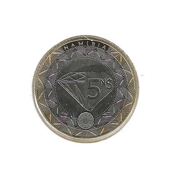 Namibië, 5 Dollars 2025., Timbres & Monnaies, Enlèvement ou Envoi, Autres pays, Monnaie en vrac