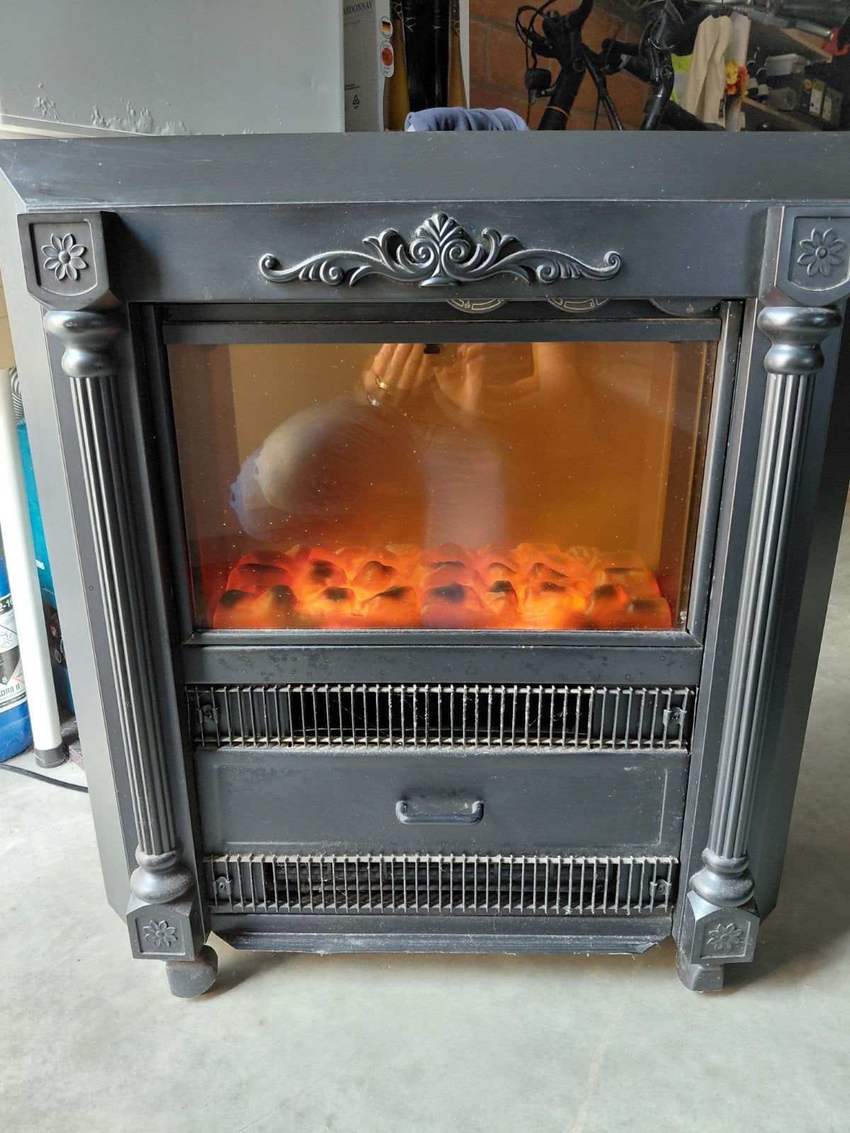 Elektrische verwarming. met sier stand, Huis en Inrichting, Ophalen