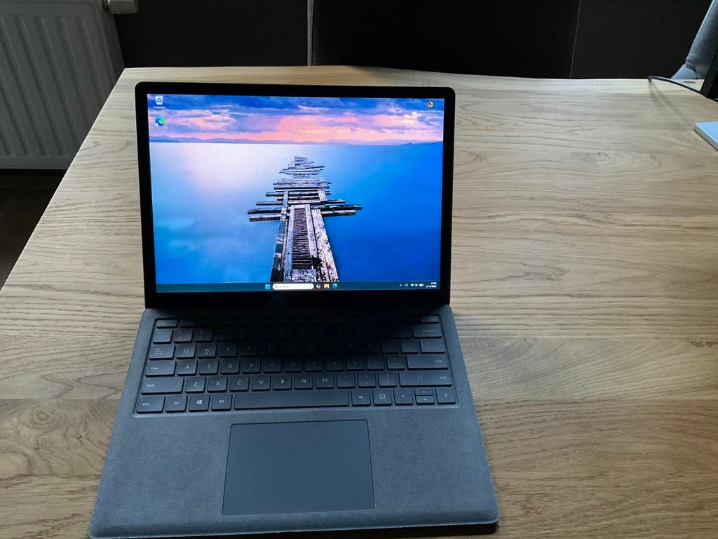 MS Surface Laptop 3 i5/8/256GB Platinum Model 1867, Qwerty, Avec écran tactile, Enlèvement, Utilisé