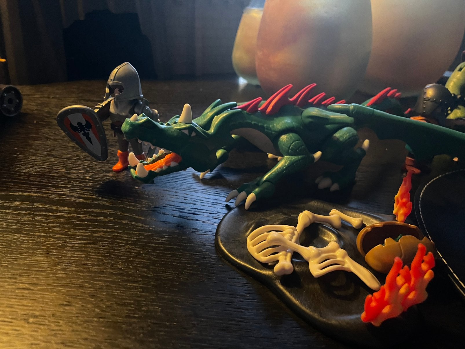 Playmobil 6003 kasteeldraak, Ophalen, Complete set, Zo goed als nieuw, Knights
