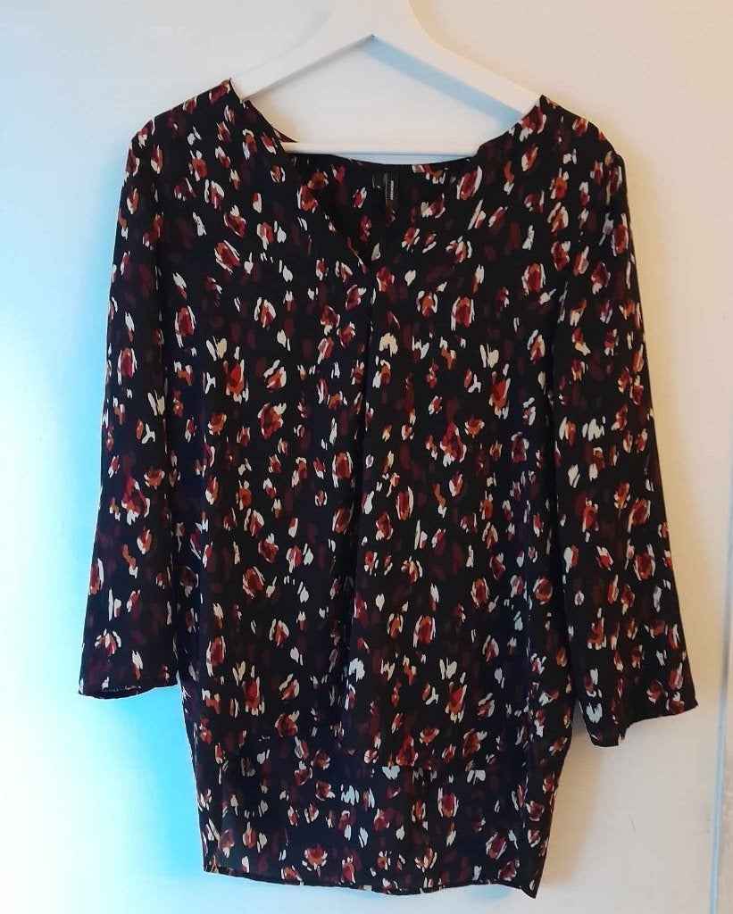Blouse Vero Moda, Maat 38/40 (M), Verzenden, Vero Moda, Zwart