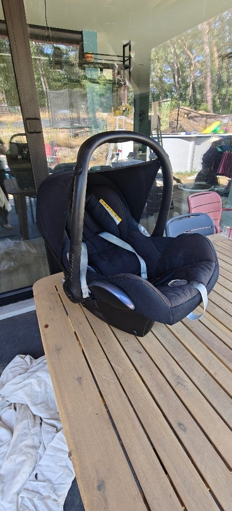 Autostoel, Kinderen en Baby's, Ophalen, Gebruikt, Maxi-Cosi, Autogordel of Isofix