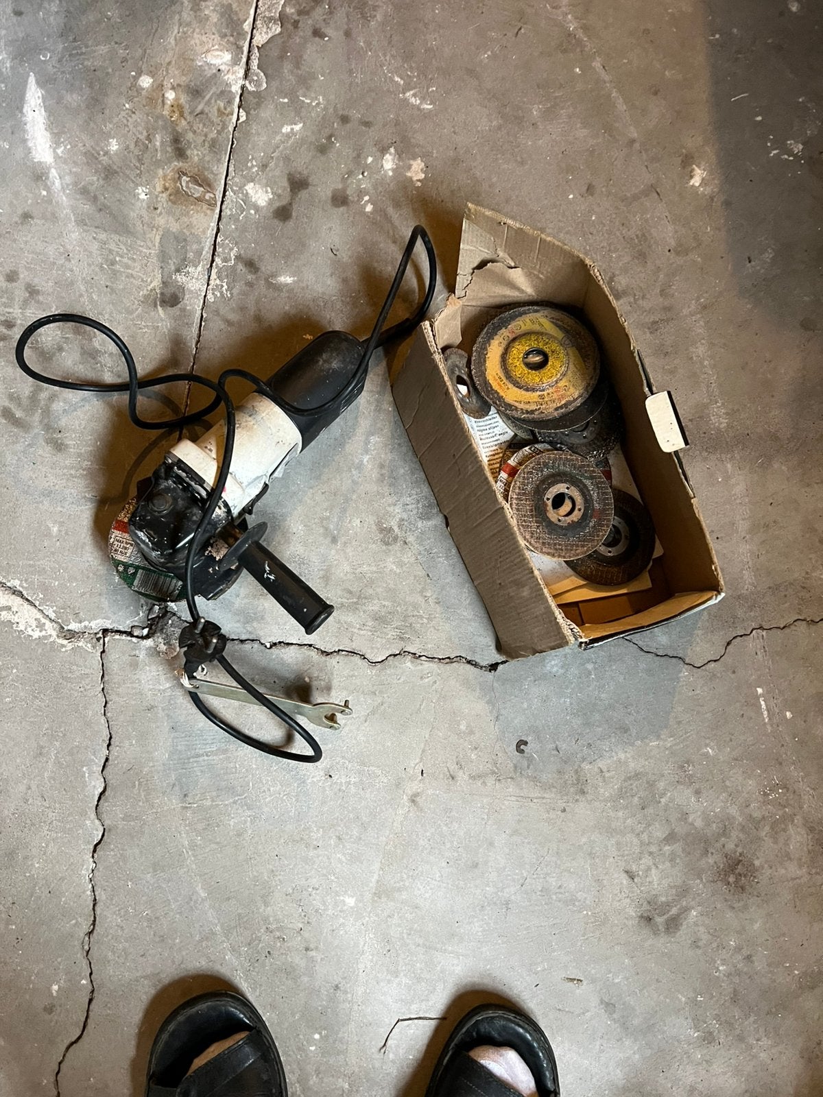 Slijpmachine, Doe-het-zelf en Bouw, Ophalen of Verzenden