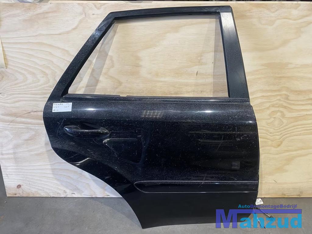 MERCEDES ML 2 W164 Zwart Rechts achter deur portier 2005-201, Gebruikt, Mercedes-Benz AG, Deur, Mercedes-Benz