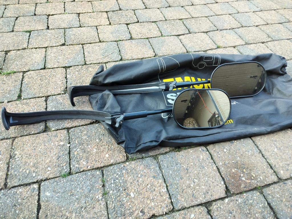 Emuk spiegels voor opel astra, Ophalen