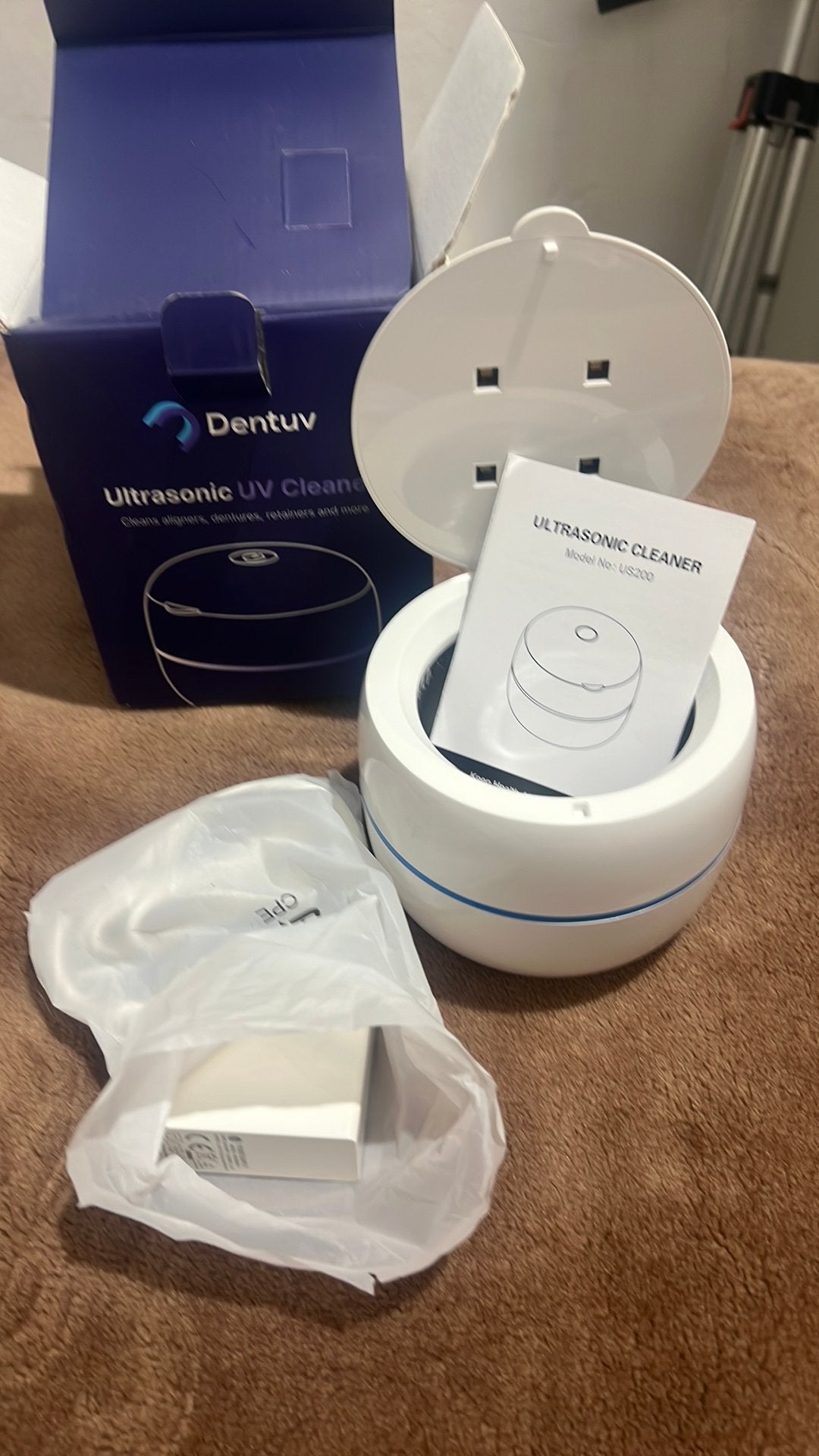 Dentuv Ultrasonic UV Cleaner (US200) – Gloednieuw!, Ophalen, Zo goed als nieuw