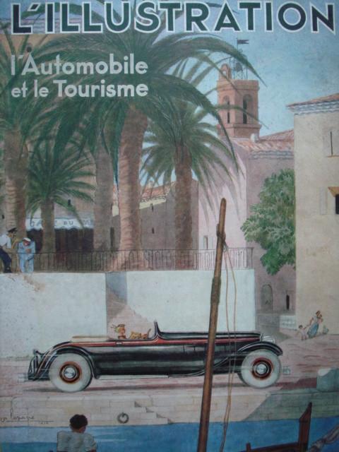 L'Illustration L'Automobile et le Tourisme, édition 1933, Antiquités & Art, Envoi, L'Illustration