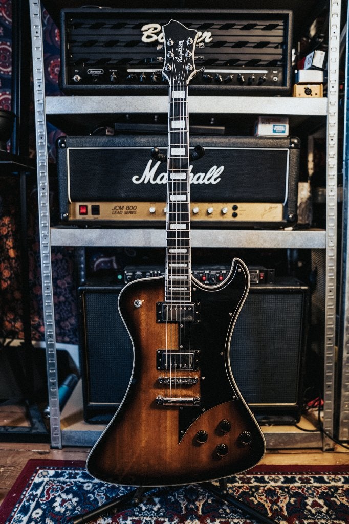 Hagstrom Fantomen Tobacco Sunburst, Muziek en Instrumenten, Snaarinstrumenten | Gitaren | Elektrisch, Zo goed als nieuw, Solid body