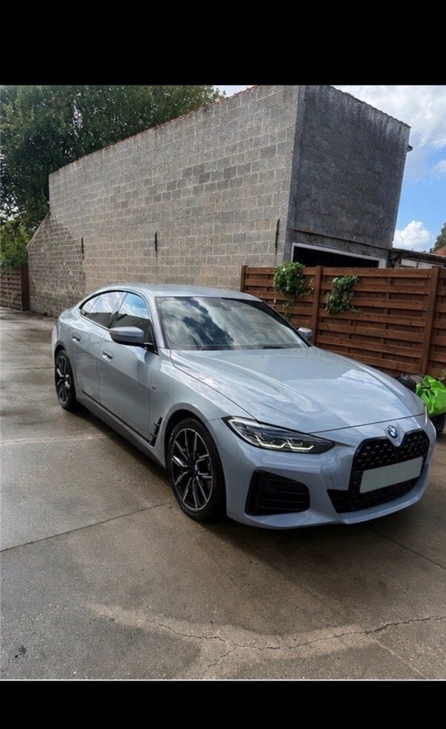 BMW 420i, Autos, Cuir, Argent ou Gris, Achat, 5 portes