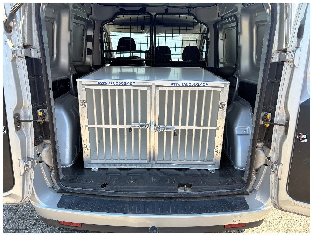 hondenbench voor 2 honden, Animaux & Accessoires, Caisses pour chiens, Comme neuf, Enlèvement