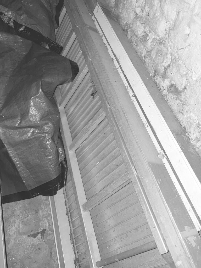 Plancher trappe aluminium / plancher echafaudage., Bricolage & Construction, Enlèvement, Comme neuf, Échelle