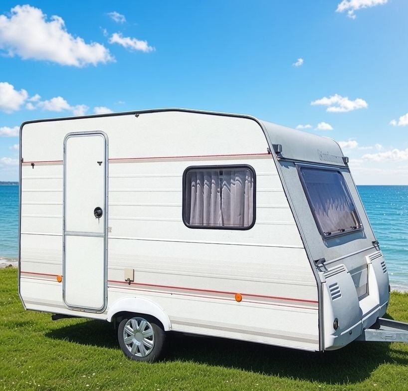 Keuringvrij Caravan -750kg 2002, tent., Standaard zit, Hobby, Tot en met 3, Particulier