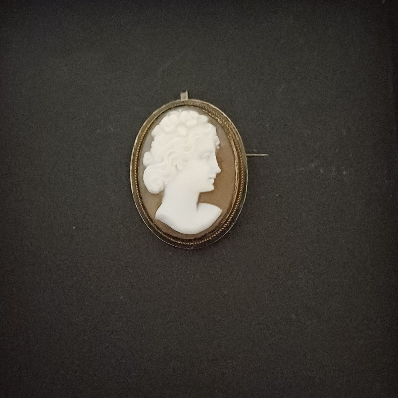 Zilveren camee/broche, Enlèvement ou Envoi