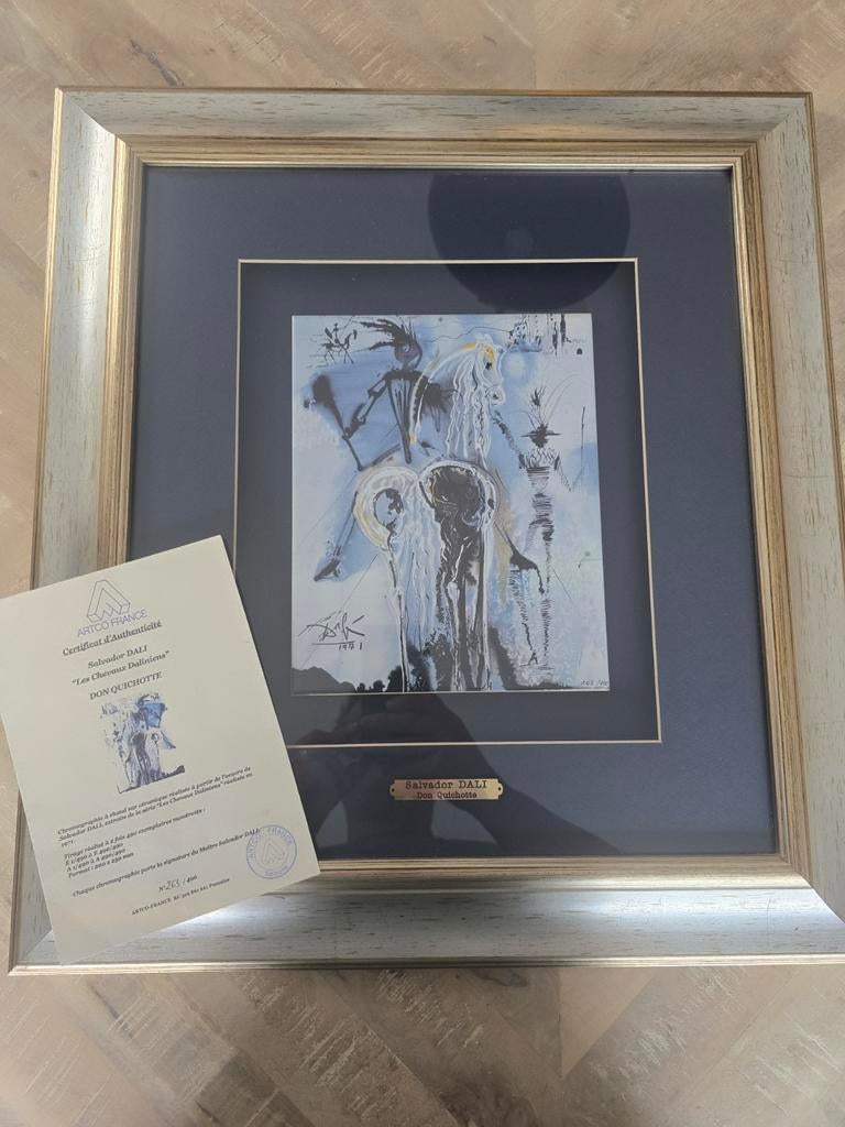 Salvador dali Don Quichotte, Antiek en Kunst, Ophalen