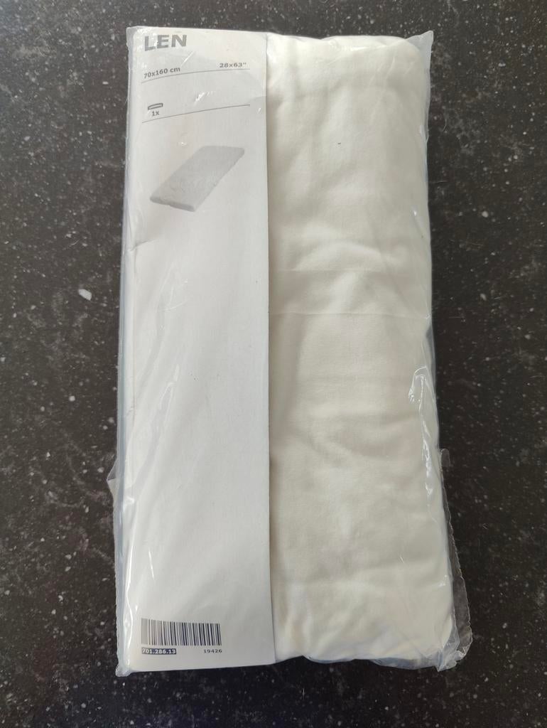 Hoeslaken Ikea LEN 70x160 cm NIEUW, Kinderen en Baby's, Ophalen of Verzenden