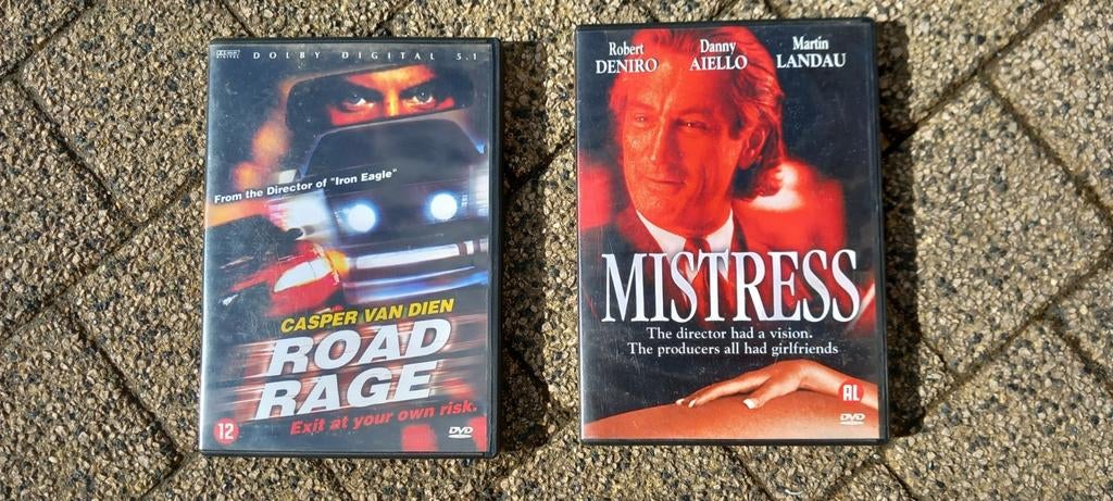 DVD : Mistress  et Road Rage, Enlèvement ou Envoi, Comme neuf