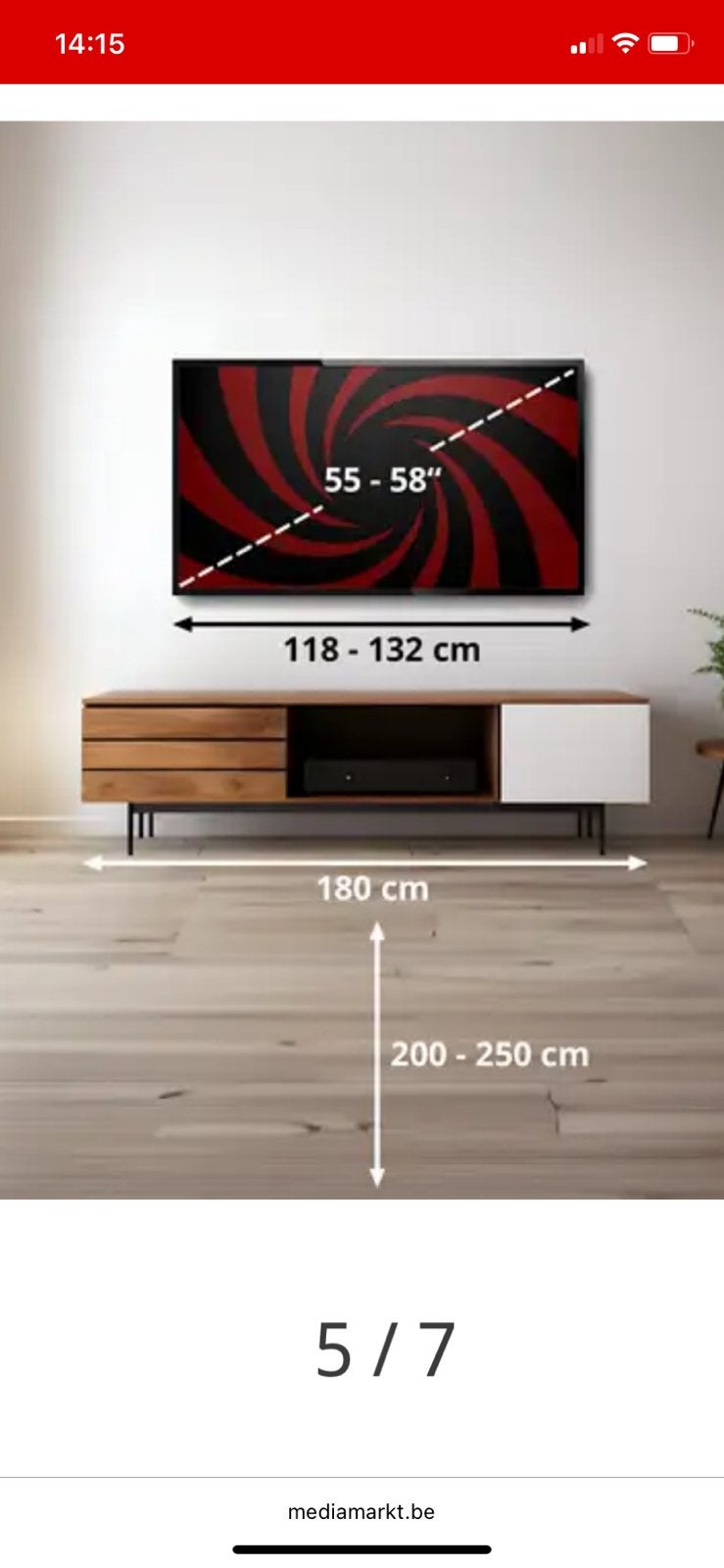 Smart TV Samsung in zeer goede staat, Audio, Tv en Foto, Ophalen, QLED, 50 Hz, Zo goed als nieuw