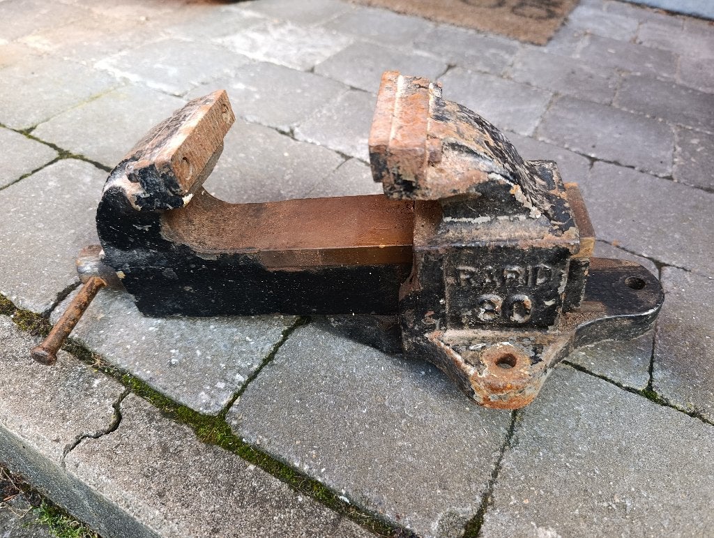 Bankschroef, Bricolage & Construction, Tours, Enlèvement, Utilisé