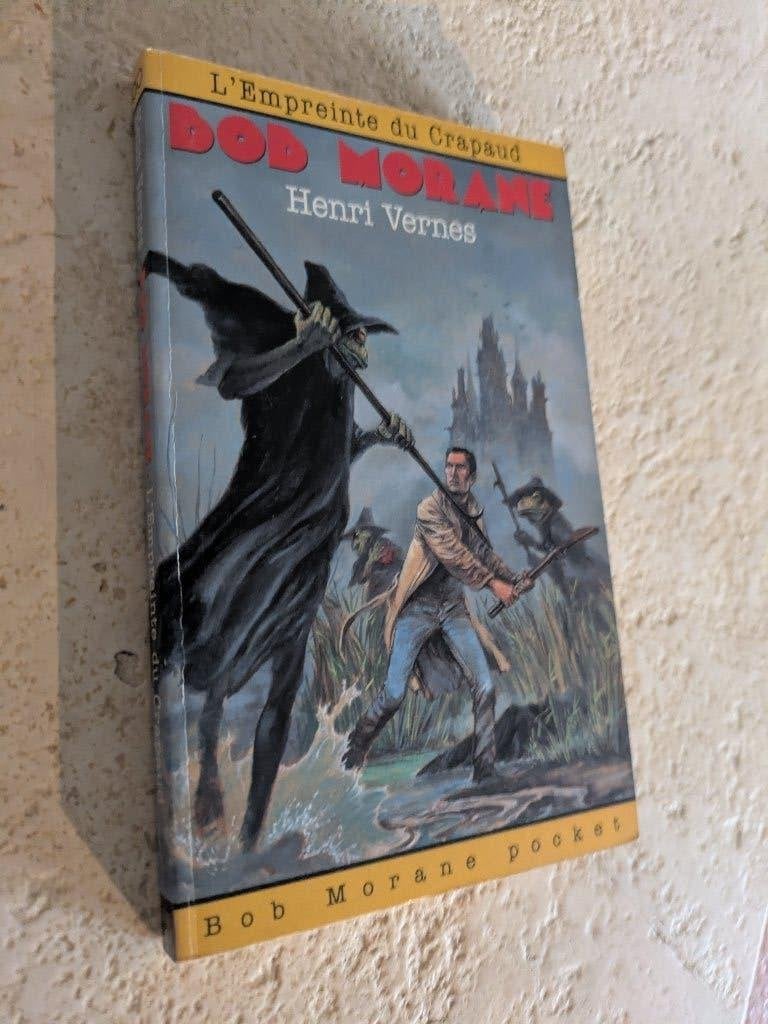 Bob Morane (L'Empreinte du Crapaud)., Livres, Envoi, Comme neuf, Henri Vernes.