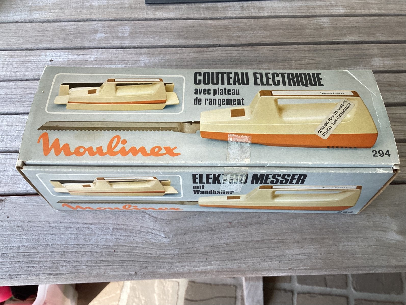 Couteau électrique MOULINEX NOUVEAU ! ! ! ! ! ! ! !, Neuf, Enlèvement ou Envoi, Autres marques, Trancheuse