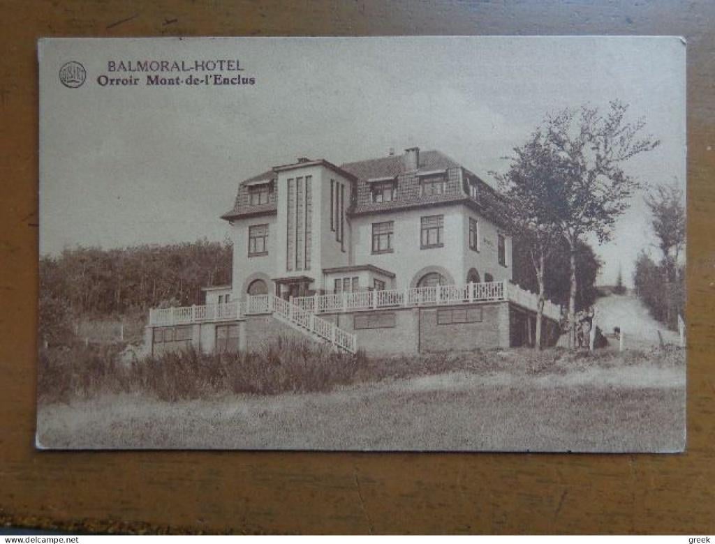 Postkaart Orroir Mont de l'Enclus, Balmoral Hotel, Verzamelen, Verzenden, Gelopen, Henegouwen