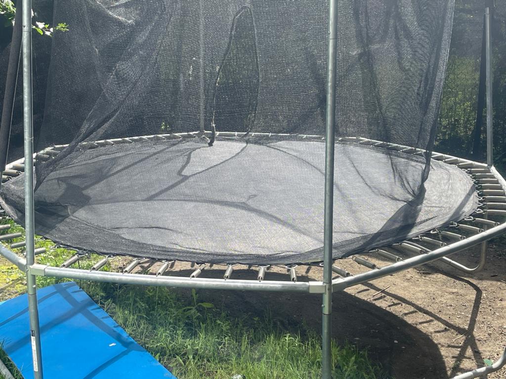 Trampoline, Ophalen of Verzenden, Zo goed als nieuw