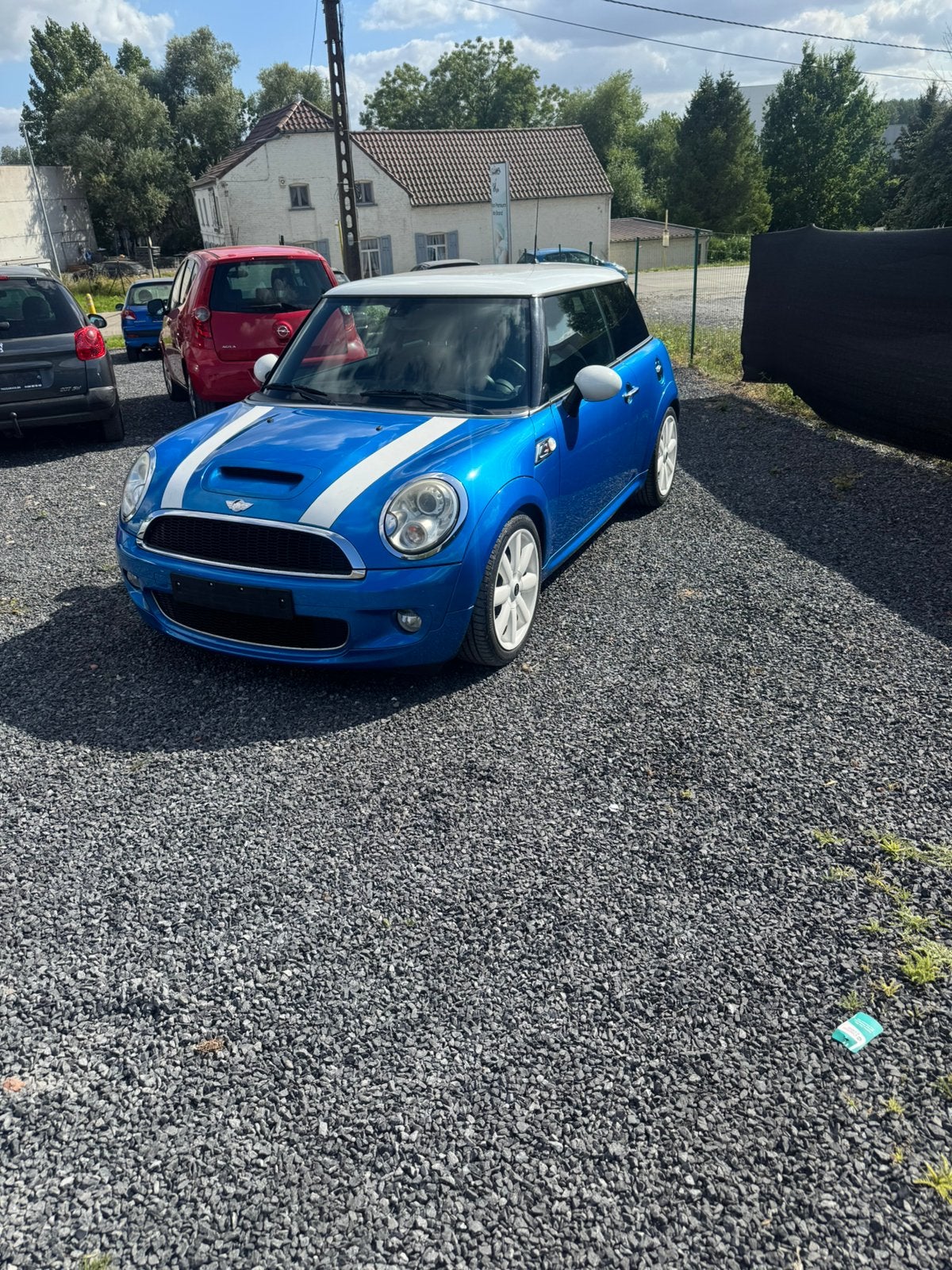 Mini cooper s automaat 1.6 benzine bj2007km112090 1j garanti, Automaat, Elektrische ramen, Leder, Bedrijf
