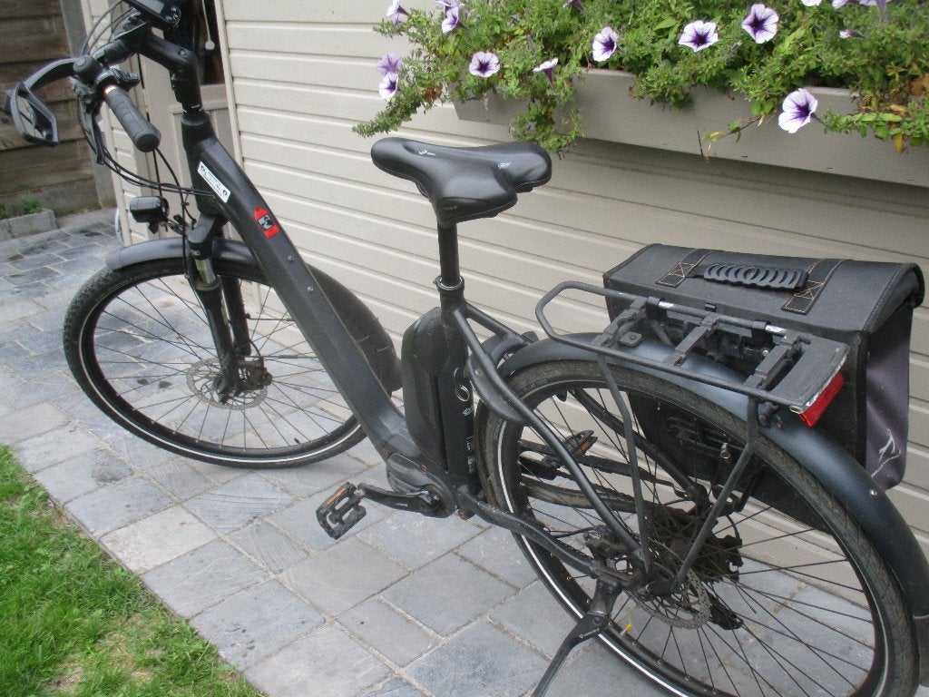 Vélo électrique pour femmes de la marque MERIDA, Vélos & Vélomoteurs, Accès (extra) bas, Autres marques, Comme neuf, Enlèvement