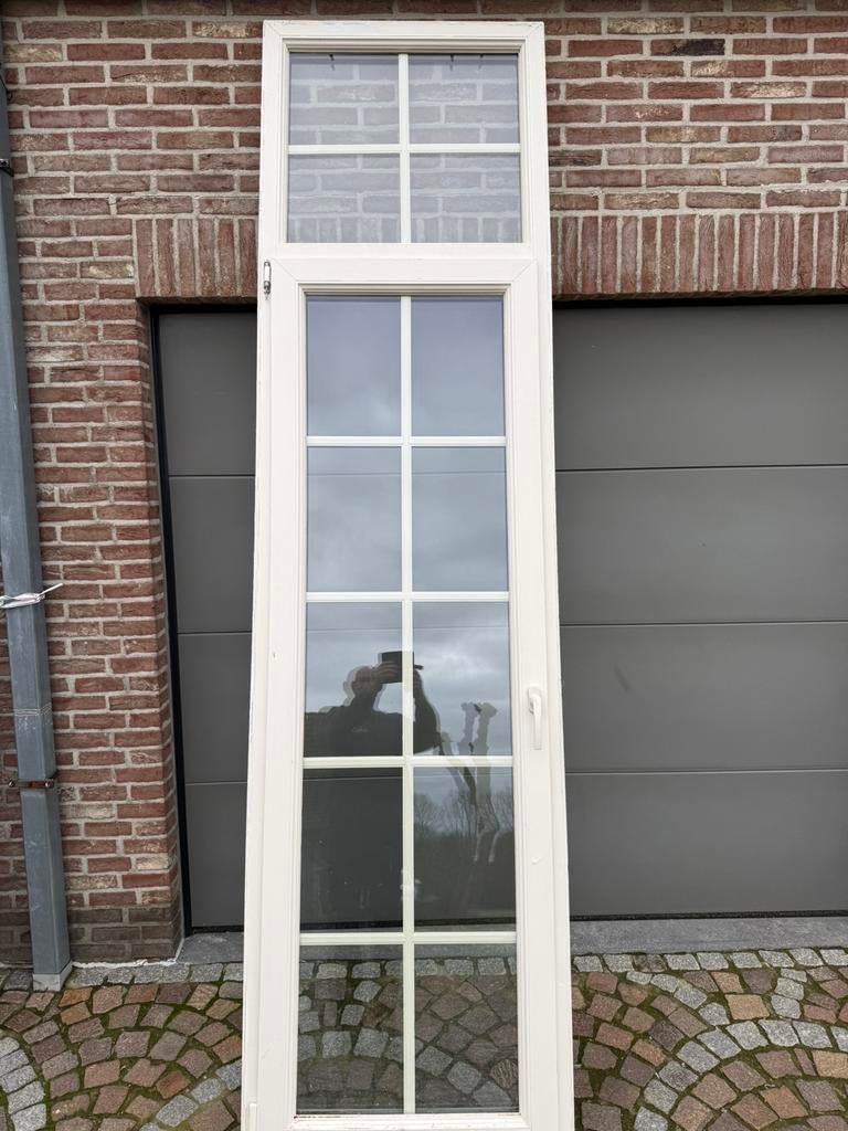 Belle fenêtre en PVC avec lucarne fixe, Enlèvement, Comme neuf