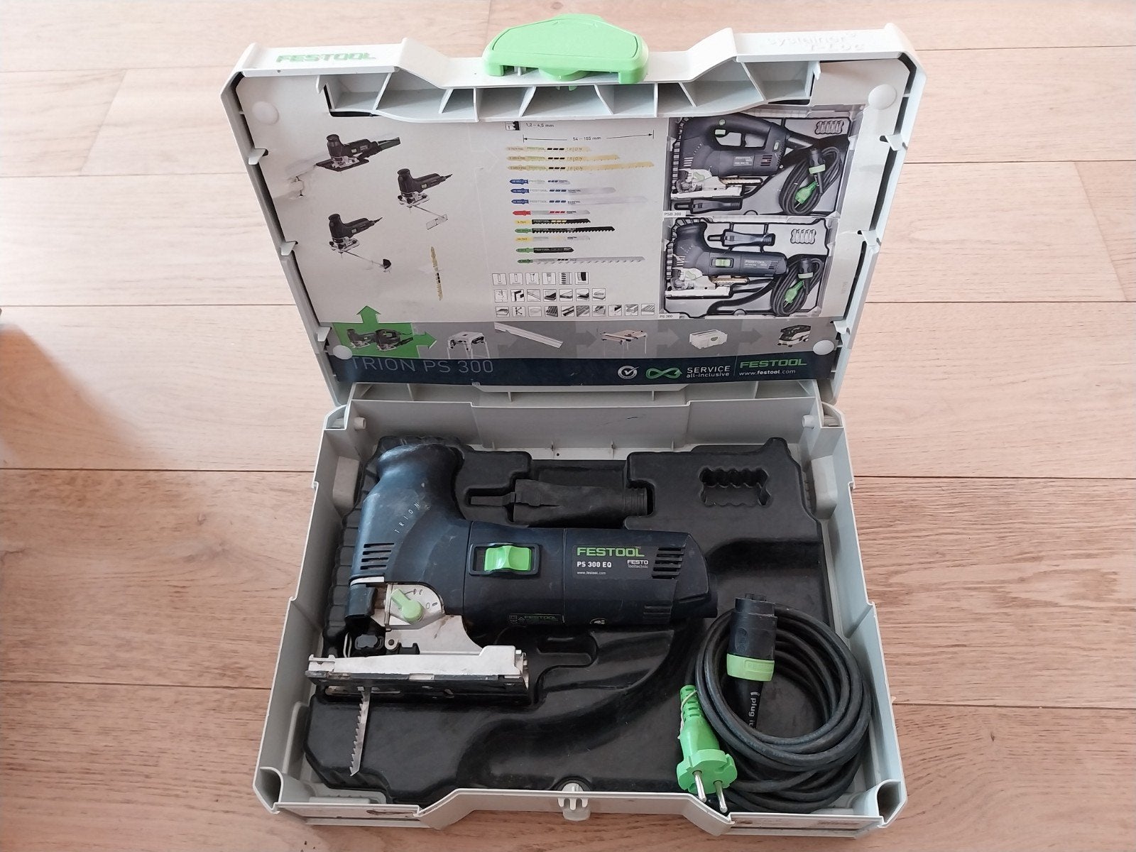 Festool TRION PS 300 EQ decoupeerzaag – 720 W – in Systainer, Doe-het-zelf en Bouw, Ophalen of Verzenden, Zo goed als nieuw