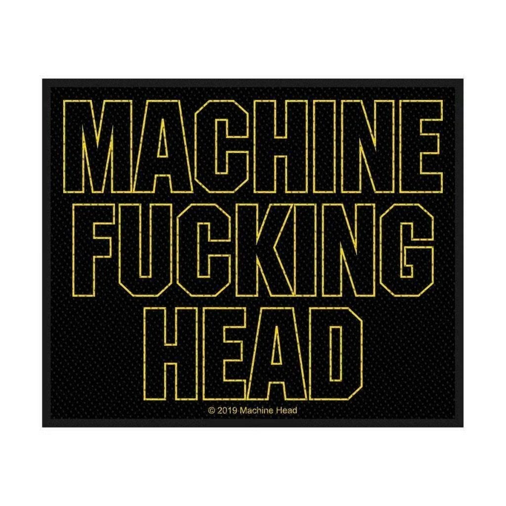 Machine Head - Machine Fucking Head - patch off. merchandise, Ophalen of Verzenden, Nieuw