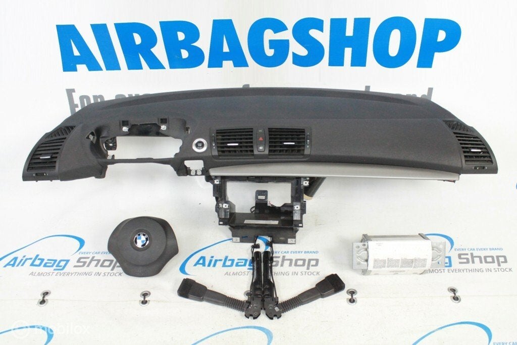 Airbag set - Dashboard zwart BMW 1 E81 E82 E87 E88 2004-2011, Enlèvement ou Envoi, Utilisé