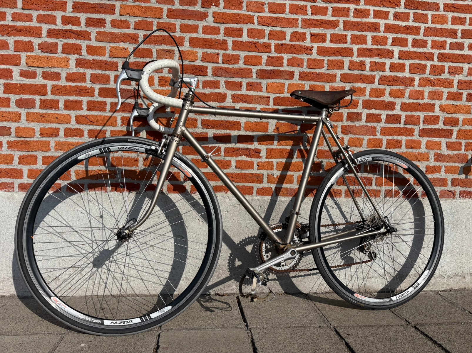 Retro koersfiets cinelli milaan, 28 inch, Staal, Zo goed als nieuw, Meer dan 20 versnellingen