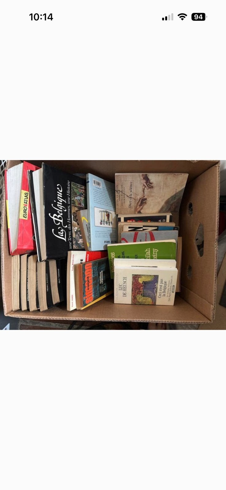 Livres à donner, Boeken, Overige Boeken, Ophalen, Zo goed als nieuw